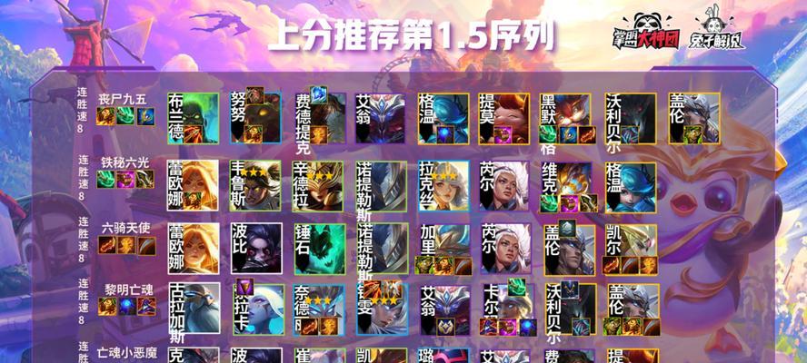 云顶之弈阵容搭配攻略（云顶之弈如何搭配阵容）