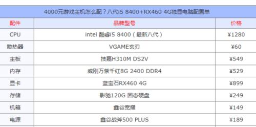 以3000元左右轻松组装高性能电脑（省钱不失品质）